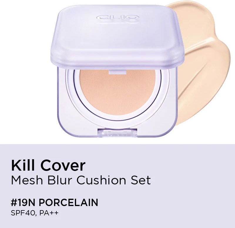 CLIO Mesh blur cushion кушон 19N porcelain 30 мл