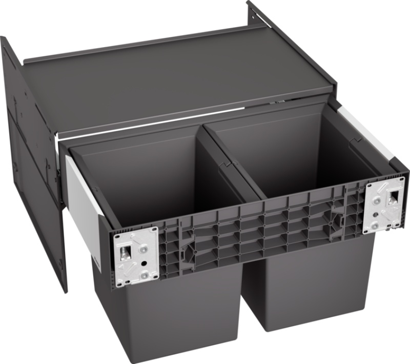 Мусорное ведро Blanco с крышкой 526207 Select II Compact 60/2 34 л