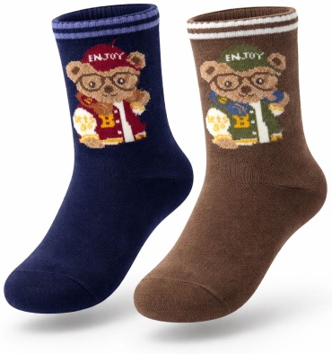 Носки Artl kids BSA-200448 2 пары мультиколор 7/8Y, 30-32