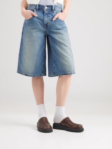 Джинсовые шорты Levis голубой