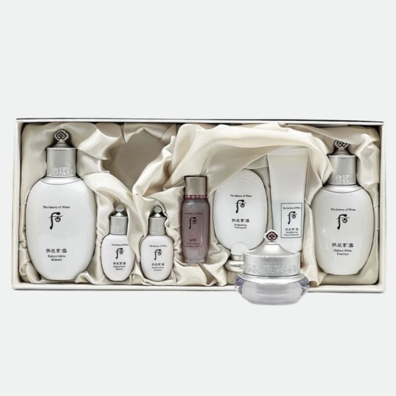 The History of Whoo Radiant White 3pcs Special Set набор по уходу за лицом для женщин