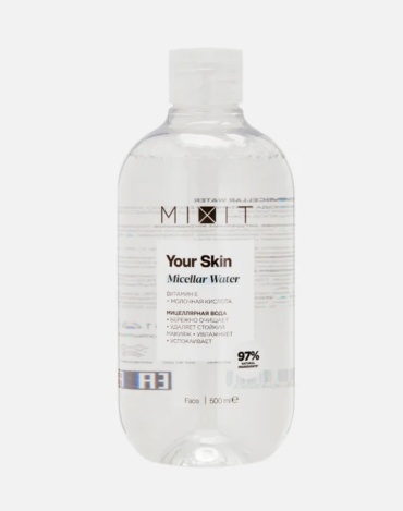 MIXIT your skin мицеллярная вода 500 мл