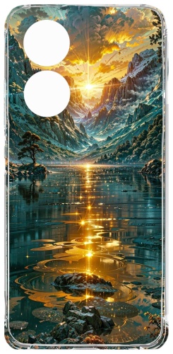 Чехол X-Quantum для OPPO A58 рисунок