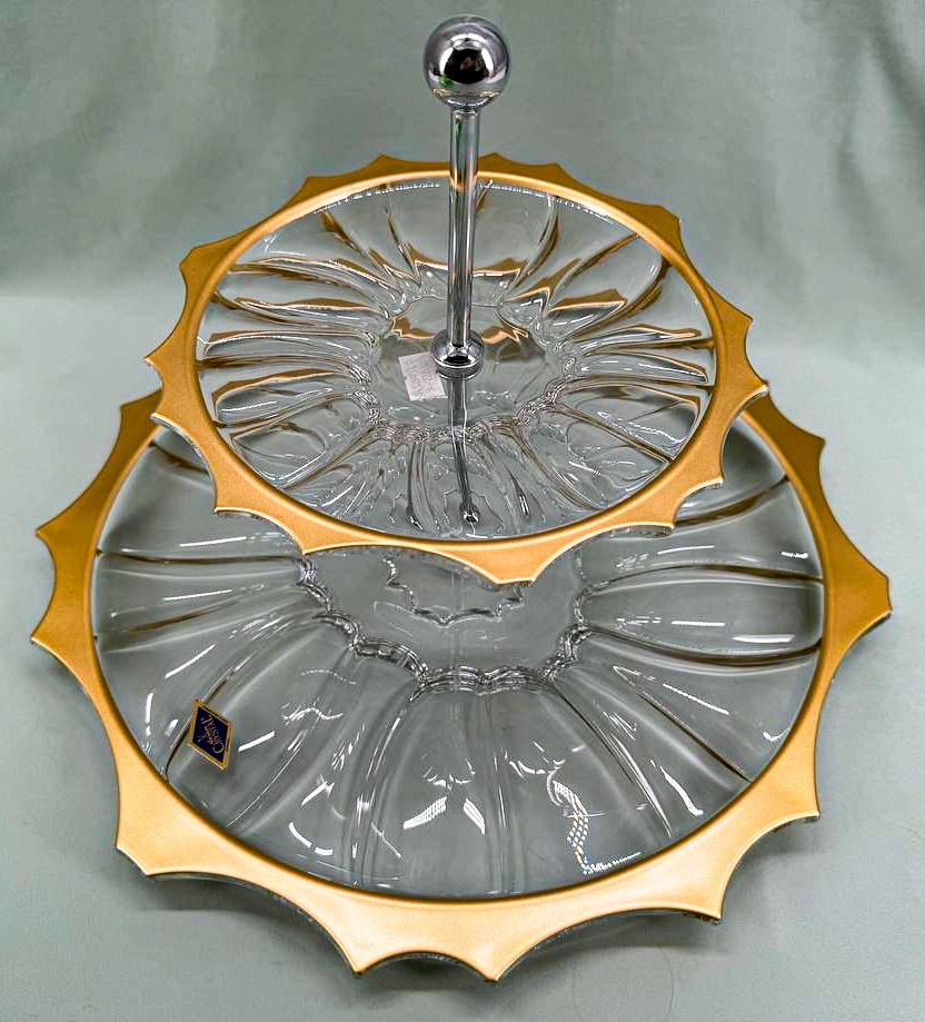 Aurum Crystal конфетница 98C01/2/AC012/355-K круглая 1 шт