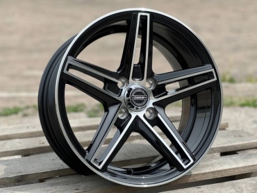 Vossen-cv5-5878 7x15/4x100 D73.1 ET28 4 диска черный, серебристый, графит