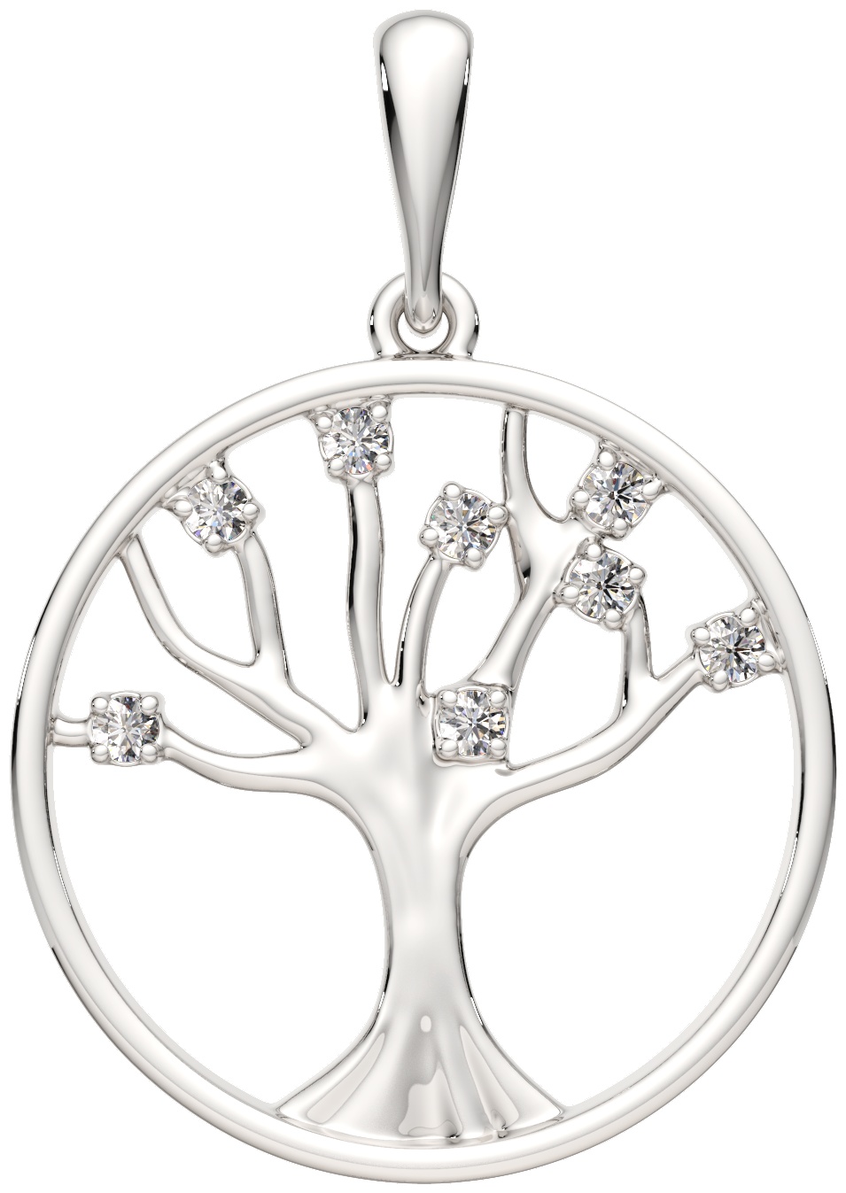 Подвеска Lucente Silver ZO-0440605 вес 1.27 г серебро, фианит