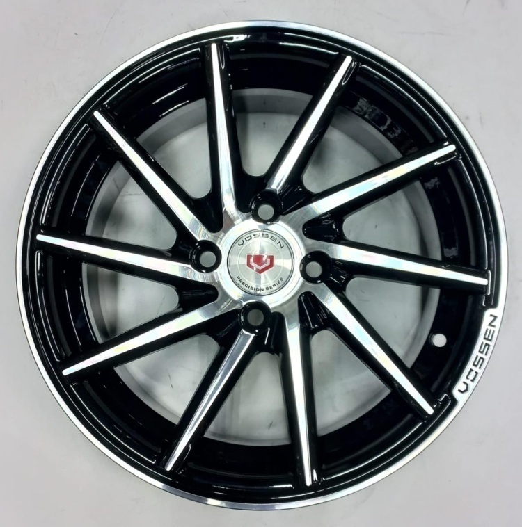 Rainbow Dance VOSSEN CVT 7x15/4x100 D67.1 ET35 4 диска черный, серебристый
