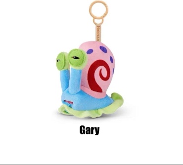 Игрушка-подвеска Fuggler Fuggler X Gary plush Keychain, 15 см