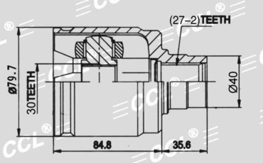CCL шрус внутренний HO-3-532