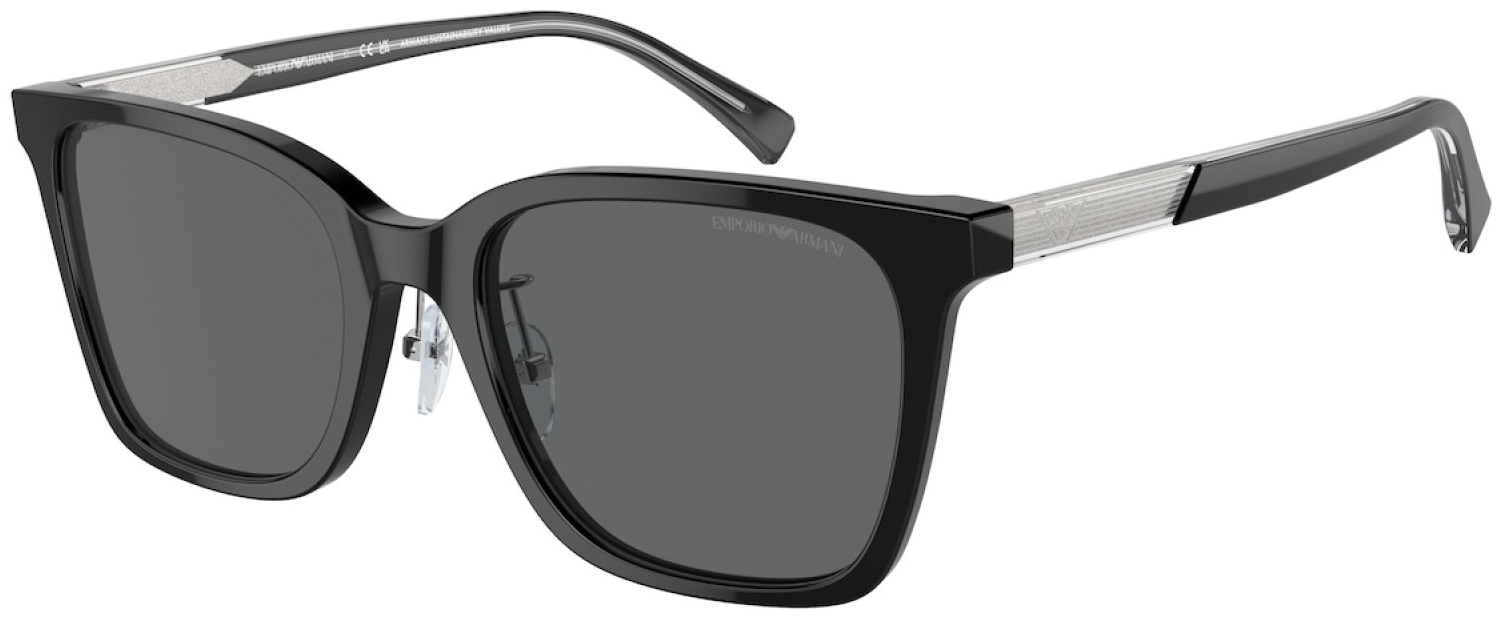 Emporio Armani квадратные однотонные