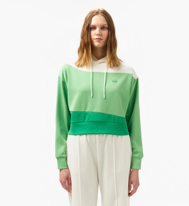 Свитшот LACOSTE зеленый