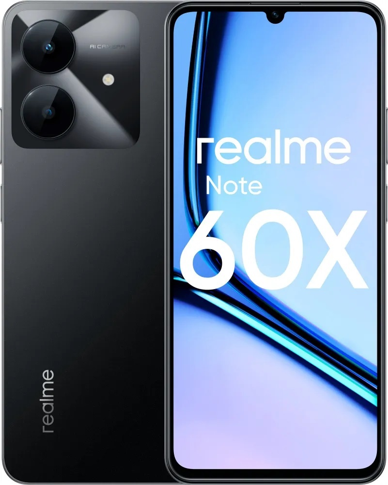 Смартфон Realme Note 60X 4 ГБ/128 ГБ черный