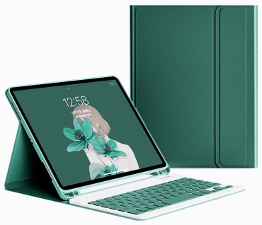 Чехол GLASS для Samsung Galaxy Tab A9 Plus 11 дюйм зеленый