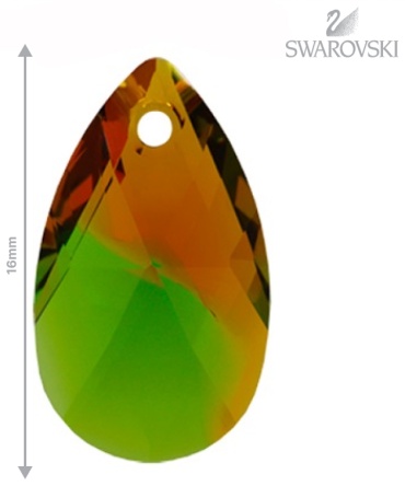 Подвеска Angelica Fashion горный хрусталь, кристаллы Swarovski