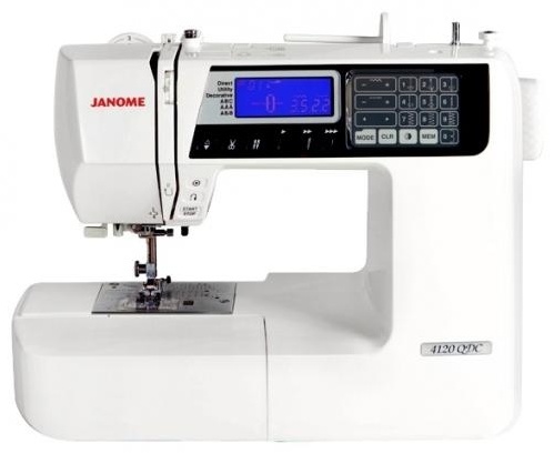 Швейная машина Janome 4120QDC белый