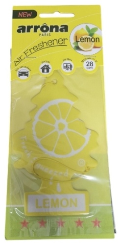 Arrona ароматизатор картонный 00532753 Lemon 5 мл