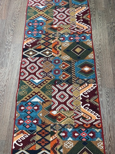 Ковровая дорожка S&M Сomfort безворсовая, полипропилен, 80 см x 8 м