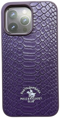 Чехол Santa Barbara Polo & Racquet Club для Apple iPhone 13 Pro фиолетовый