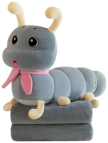 Мягкая игрушка 1231 Гусеница, 70 см