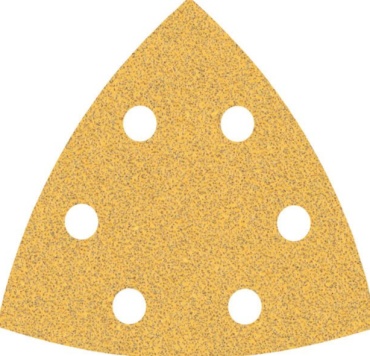 Bosch шлифовальный лист P60 (93х93 мм), 5 шт