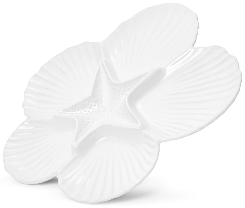 Fissman менажница SEA SHELL 13561 фигурная 1 шт