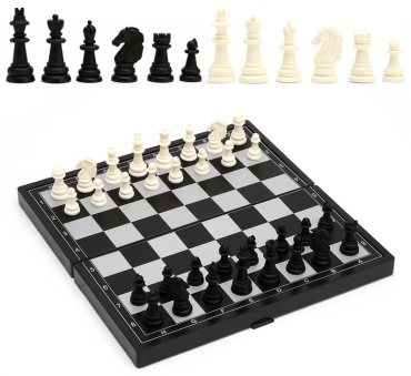Шахматы Эврики пластик 24.5x24.5 см