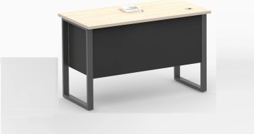 Стол письменный Office Stan FX01-1675, 160х75x75 см, коричневый, темно-серый