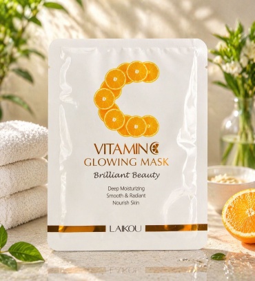 Маска для лица Laikou тканевая Vitamin C 1 шт
