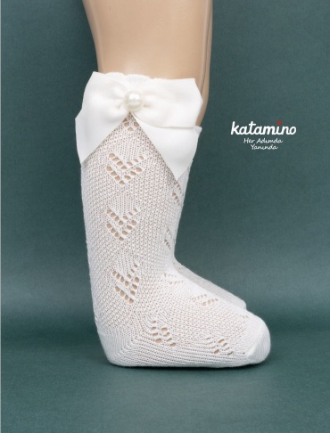 Гольфы Katamino K14109 айвори, молочный 23, 24, 25