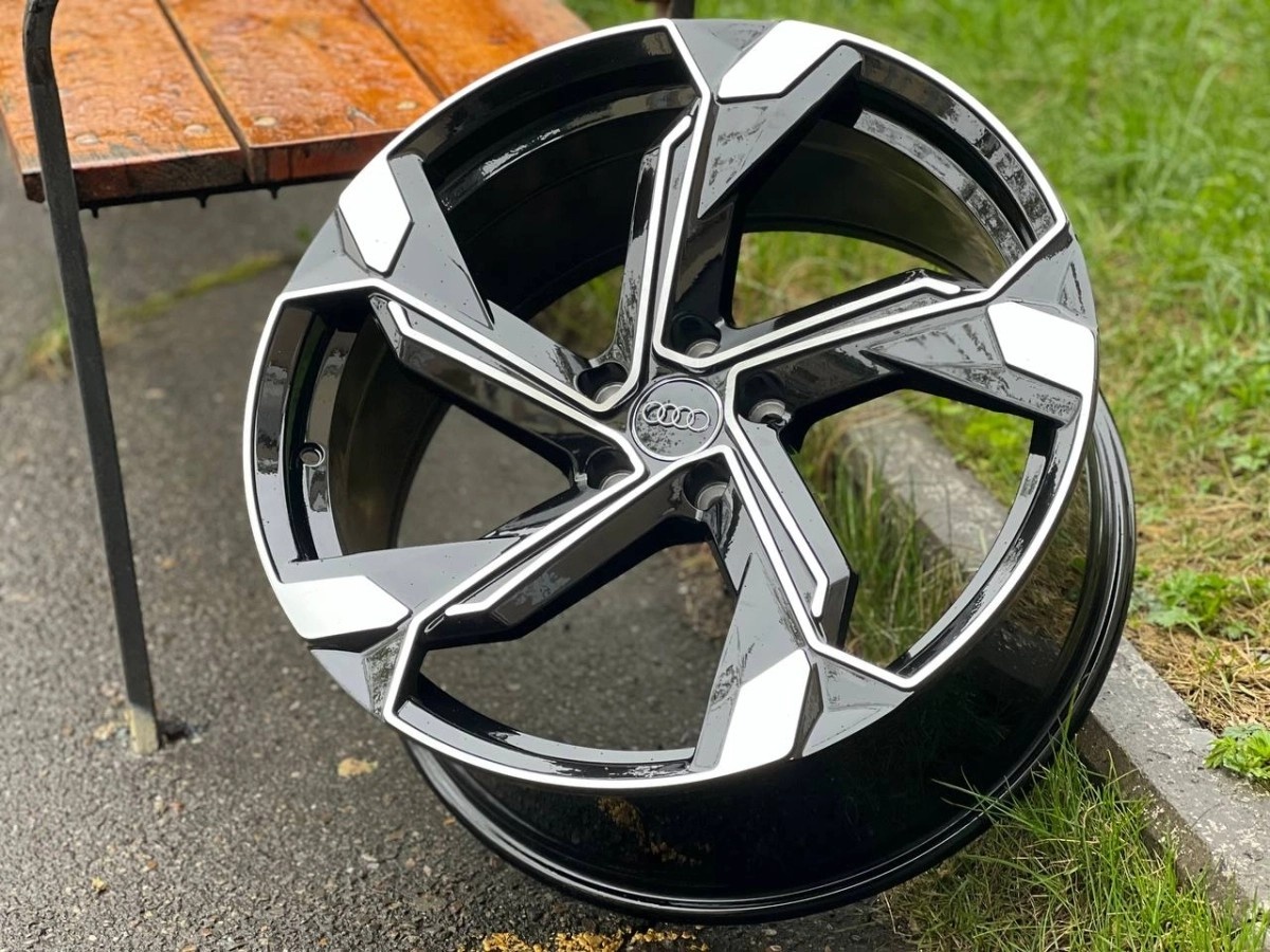 Audi-fa763 9x20/5x112 D66.45 ET30 4 диска черный, серебристый, графит