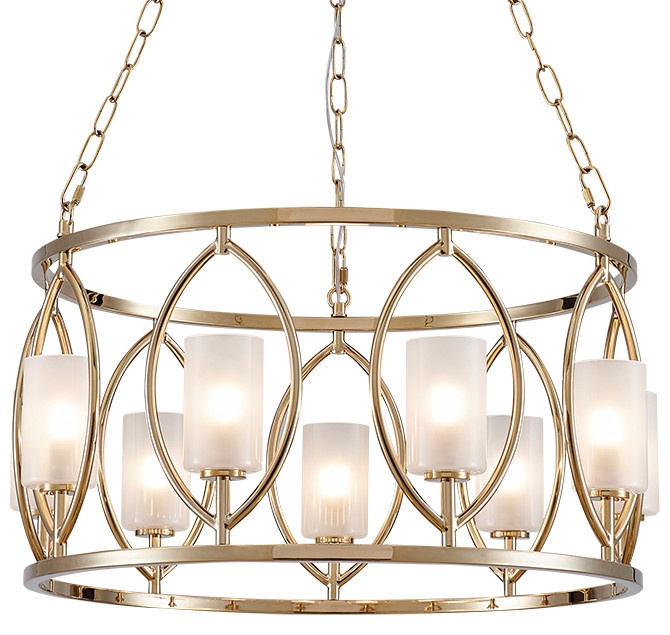 Люстра подвесная Eurolamp G9, кол-во ламп: 9 шт