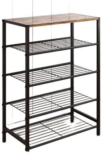 Обувница 63x30x83.5 см, МДФ, металл