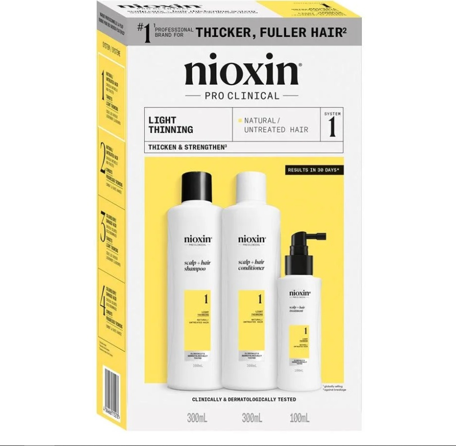 Nioxin System Kit 1 xxl набор по уходу за волосами унисекс
