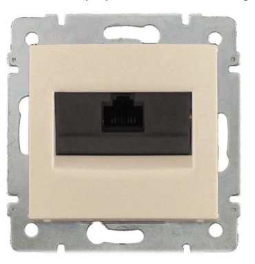 Компьютерная розетка (RJ45) Legrand Valena 774130, слоновая кость