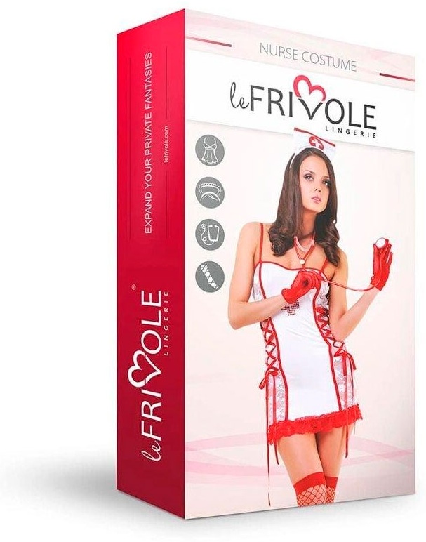 Комплект Le Frivole белый, красный