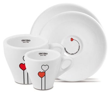 Кофейная пара «Coffee lovers», 150 мл, фарфор, 6 шт.