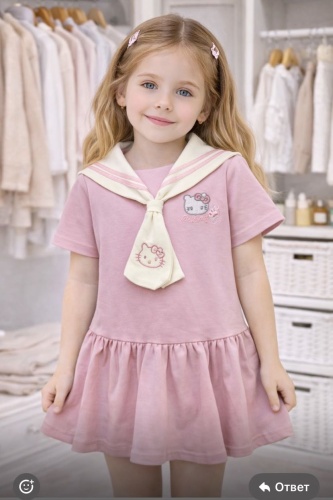 Повседневное платье Hello Kitty Hello Kitty розовый