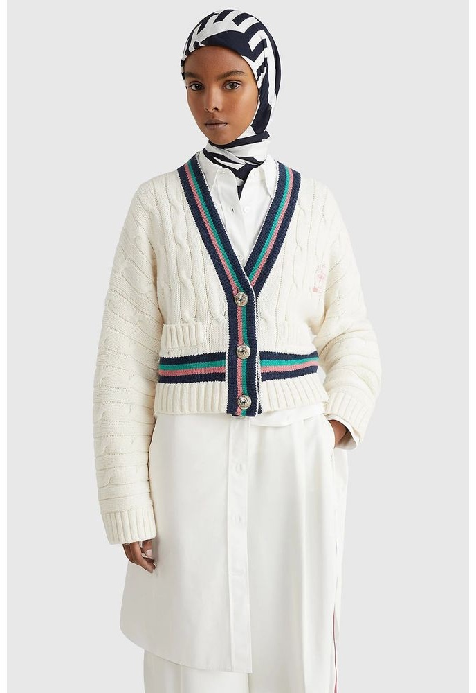 Кардиган Tommy Hilfiger белый