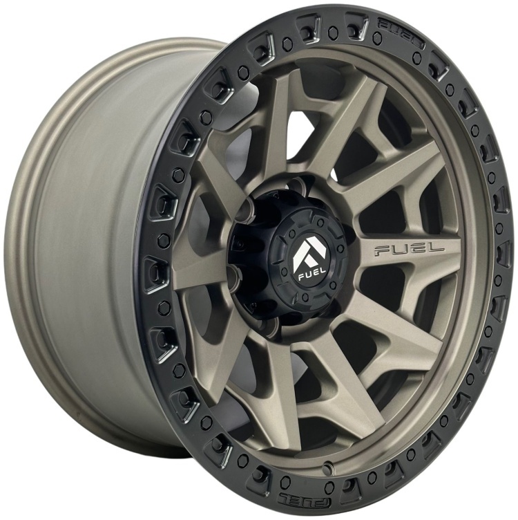 Top Grade 1261 9x17/6x139.7 D110 ET0 4 диска коричневый, черный матовый