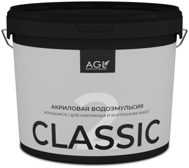 AGL акриловая CLASSIC-2 1 кг, белый цвет