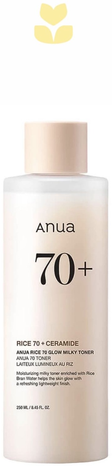 Anua тонер RICE 70 + CERAMIDE 250 мл