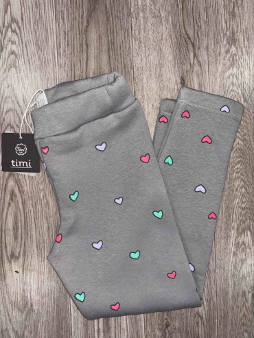 Утепленные брюки TIMI KIDS серый, мультиколор