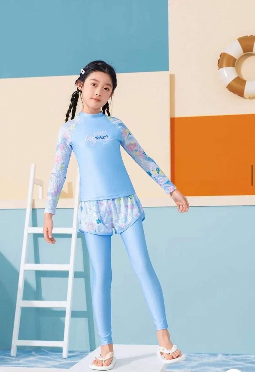 Раздельный купальник Asairi kids синий, голубой