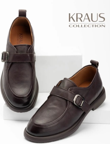 Полуботинки Kraus Collection коричневый