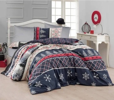 Комплект 9457394873 2-спальный хлопок, 4 наволочки: 50x70 см, 70x70 см