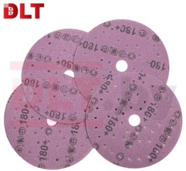 Шлифовальный круг DLT 150 мм, абразивный материал Р180, 10 шт. арт. 3025 Круг шлифовальный DLT GrandFlex FILM-CERAMIC, P180, 150мм, 10шт / арт. 3025