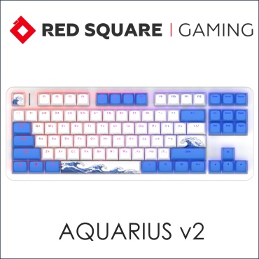 Red Square Alumix TKL Aquarius v2 RSQ-20064 g3ms Sapphire белый