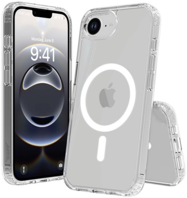 Чехол 7 Shop для Apple iPhone 16e прозрачный