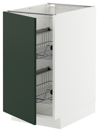 Кухонный шкаф корпус напольный IKEA METOD 795.573.93, 40x61x70 см