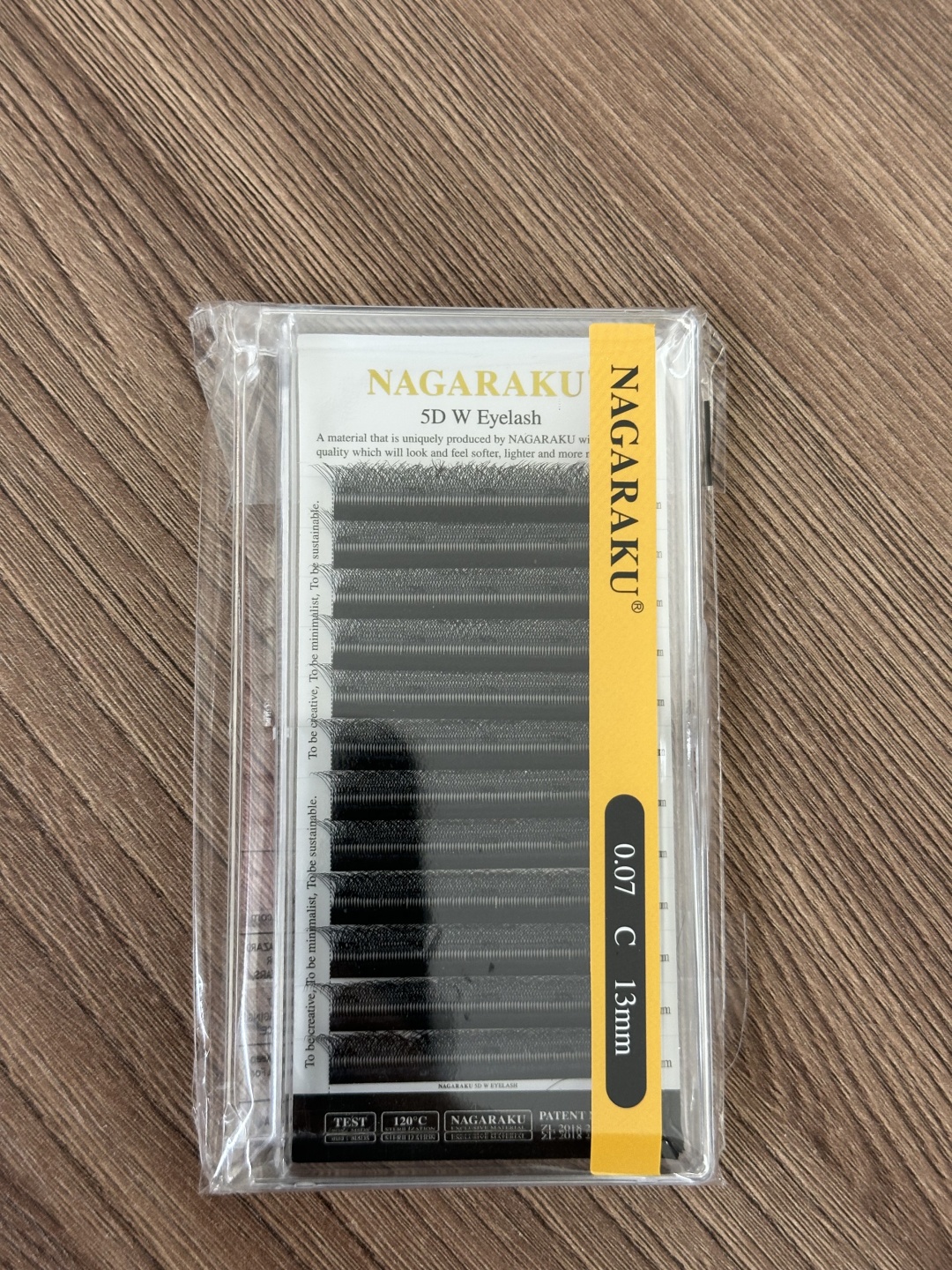 NAGARAKU пучковые C 0.07 мм черный 13 мм